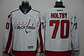 Washington Capitals #70 Braden Holtby White Stitched NHL Jersey,baseball caps,new era cap wholesale,wholesale hats